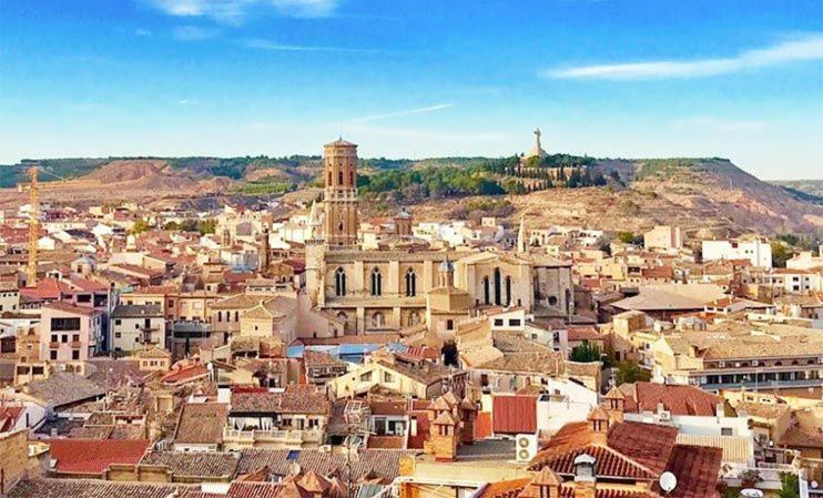 Pensión las Hojas Tudela Exterior foto
