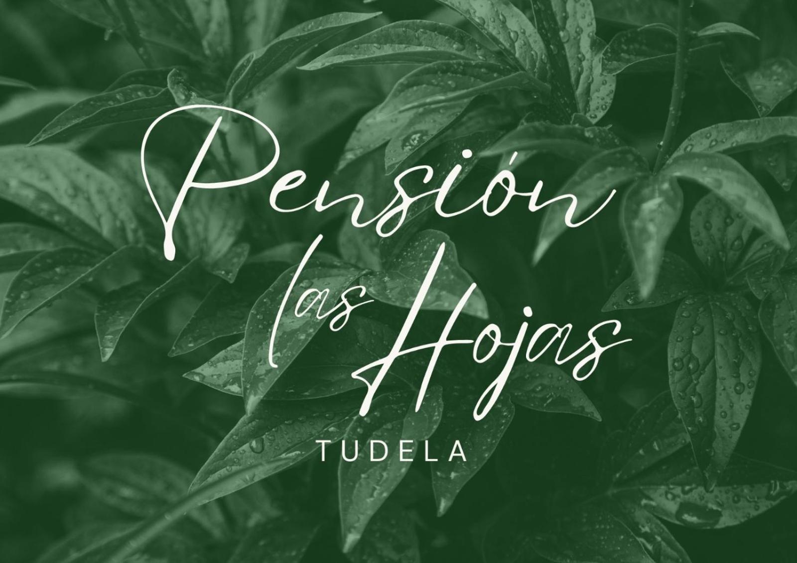 Pensión las Hojas Tudela Exterior foto